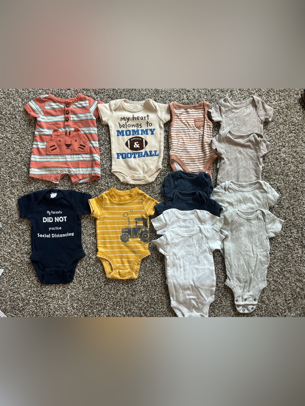 Newborn onesie bundle